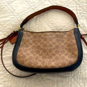 Coach leather crossbody